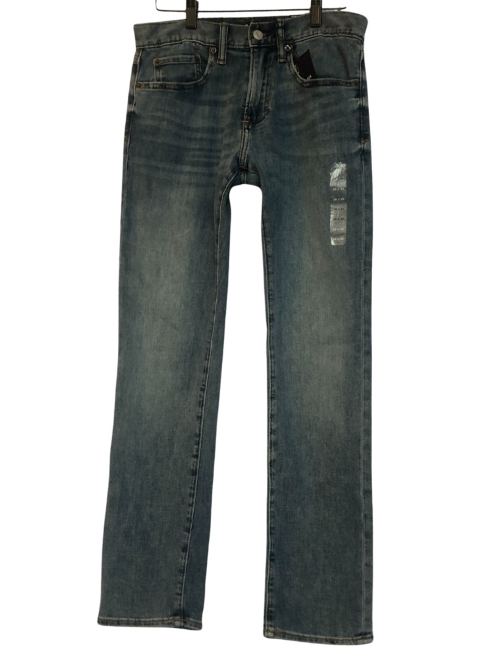 GAP Detroit Slim Jeans Men's 28x30 Stretch Lightweight Denim Medium Wash